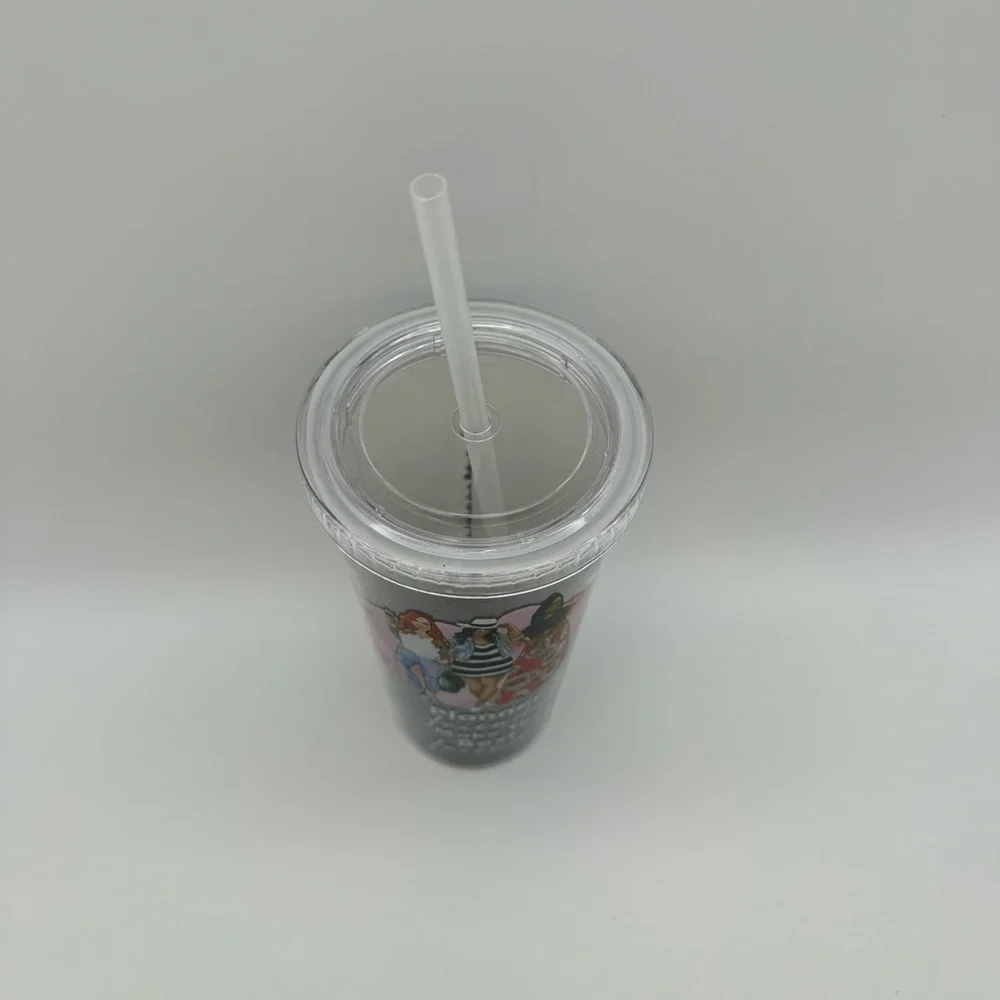 Acrylic double-wall tumbler with the phrase“Planner friends make the best friend